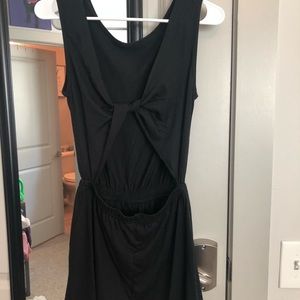 Boohoo twist back romper